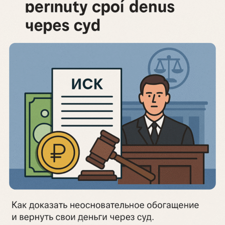 Как доказать неосновательное обогащение