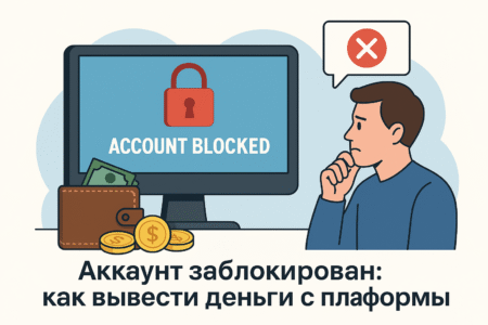 Что делать, если аккаунт заблокирован